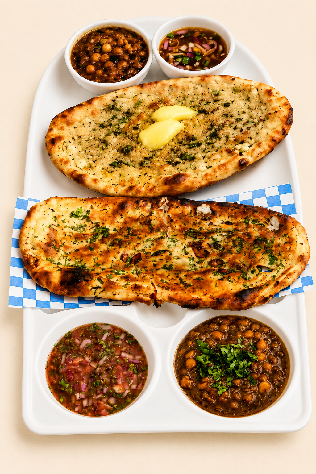 Amritsari Kulcha at Sifat Indian Cuisine, Windsor ON